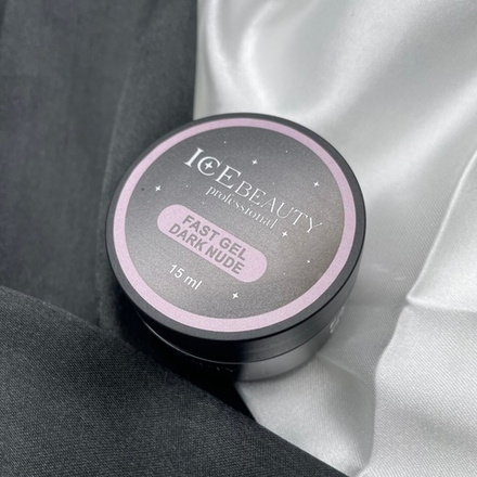 IceBeauty Fast gel Dark Nude, 15 мл