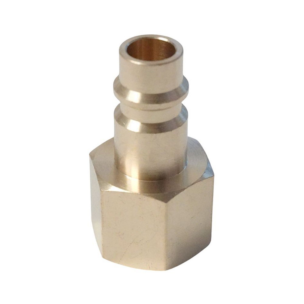 WDK-30PFB Штуцер быстроразъемного соединения  с внутренней резьбой 3/8" BSPT, латунь