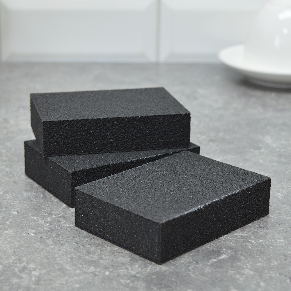 Губки абразивные 10*7*2,5см, (3шт)