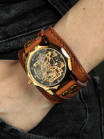 Часы скелетоны мужские механические Centuria 2.0 YOURTIME
