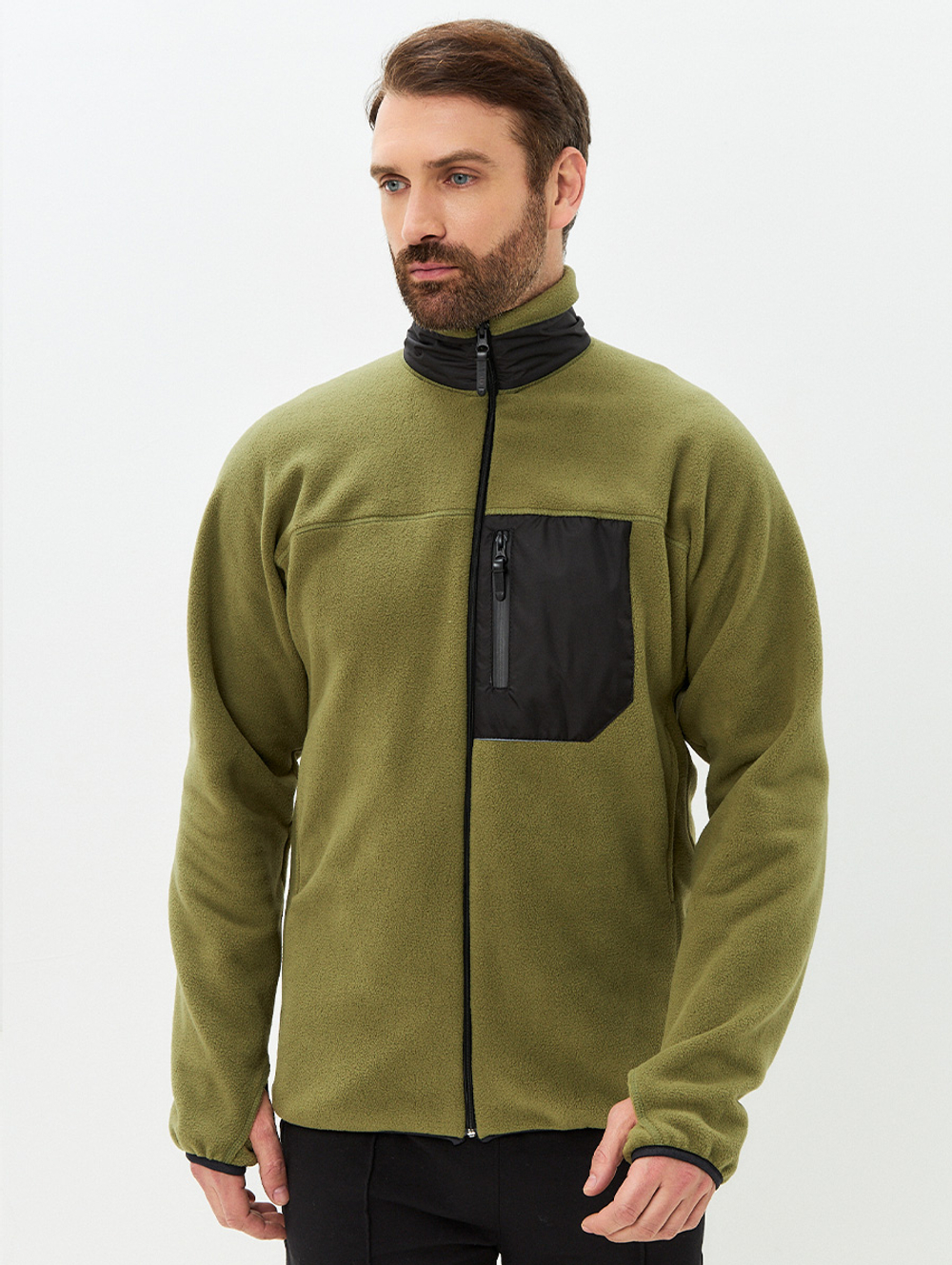 Флисовая толстовка unisex Eiger olive