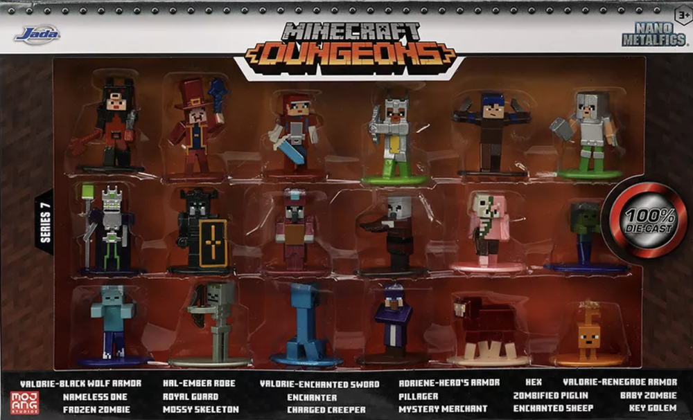 Набор Фигурок Minecraft Figures (4 Packs)