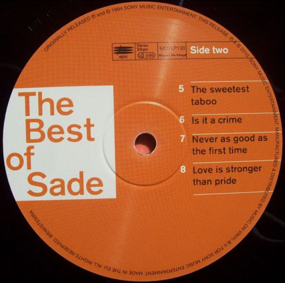 Sade / The Best Of Sade (2LP)