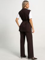 Костюм брючный Амстердам (шоколад) К15585-12М LT Collection