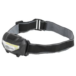 Фонарь налобный светодиодный ЭРА GB-501 Блэкджек на батарейках мощный яркий 3 режима черный