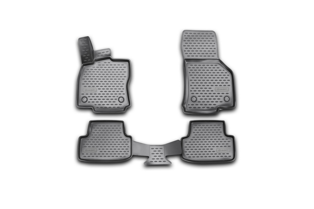Коврики в салон для VW Golf VII, 2013- 4 шт. (полиуретан) арт.NLC.3D.51.44.210K