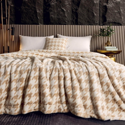 Покрывало 220x240 Sofi De MarkO Эрнесто светло-бежевое