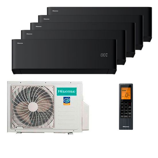 Мультисплит система на 5 комнат Hisense AMS-09UW4RYCHB00(B) x 5 / AMW5-42U4RTA