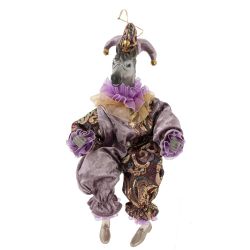 GAEM Игрушка набивная подвес "Лошадь-клоун", L18 W9 H37/22 см