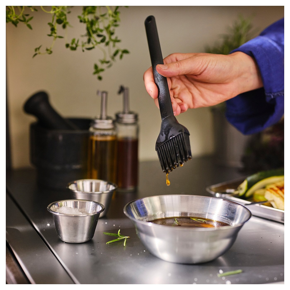 Кисть кулинарная IKEA GRILLTIDER (ГРИЛЛТАЙДЕР), Силикон, Черный