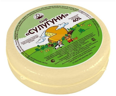 Сыр Сулугуни 40% Кезский завод ~ 0,3 кг