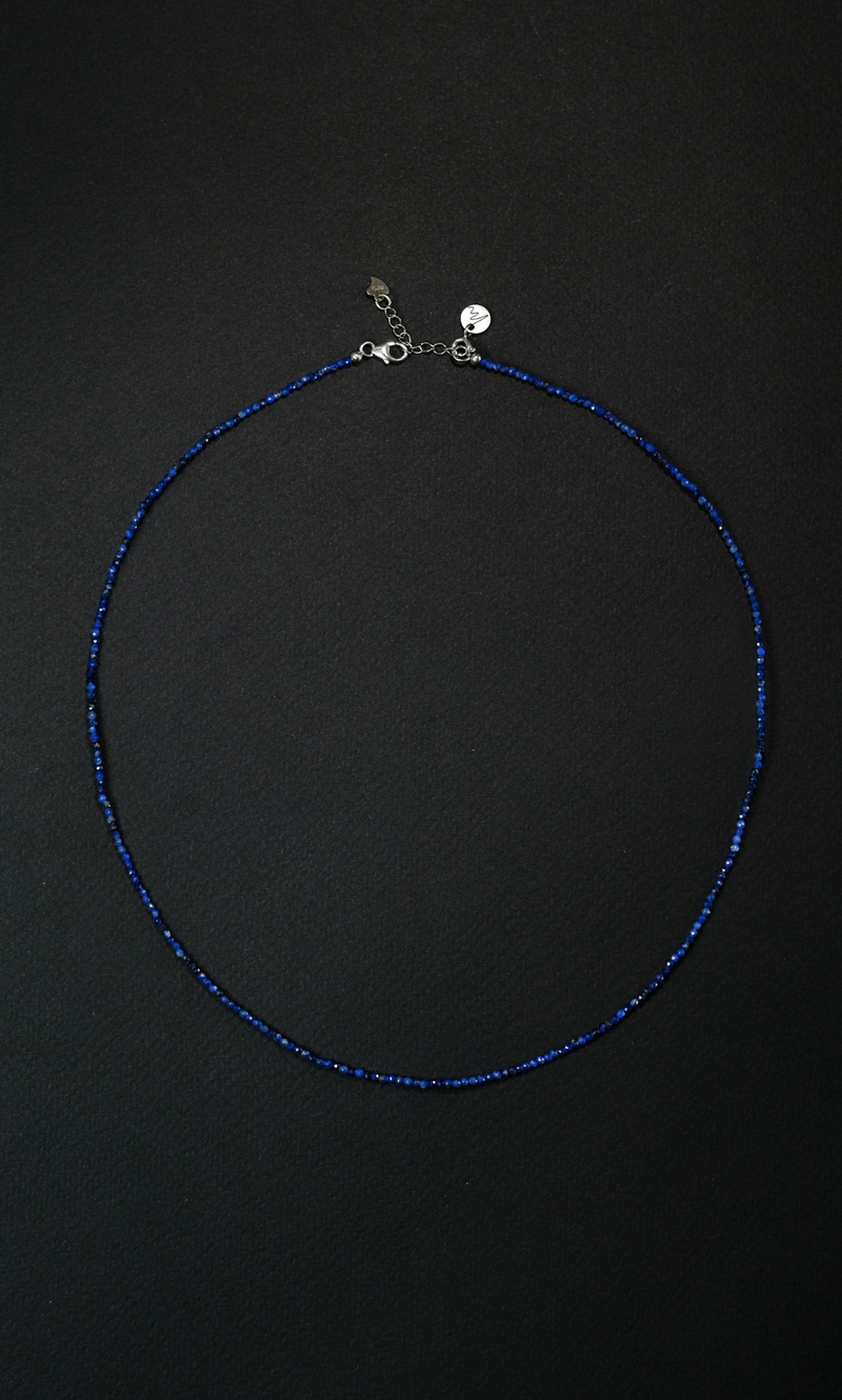 Цепочка "Memo about Wealth" из лазурита 47-54 см