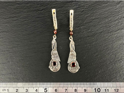 Серьги "Журавли"