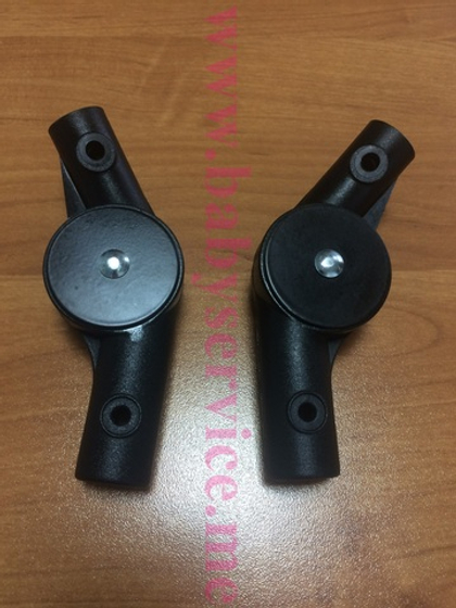 Шарнир подножки круг 16*16 круг 14*14 левый