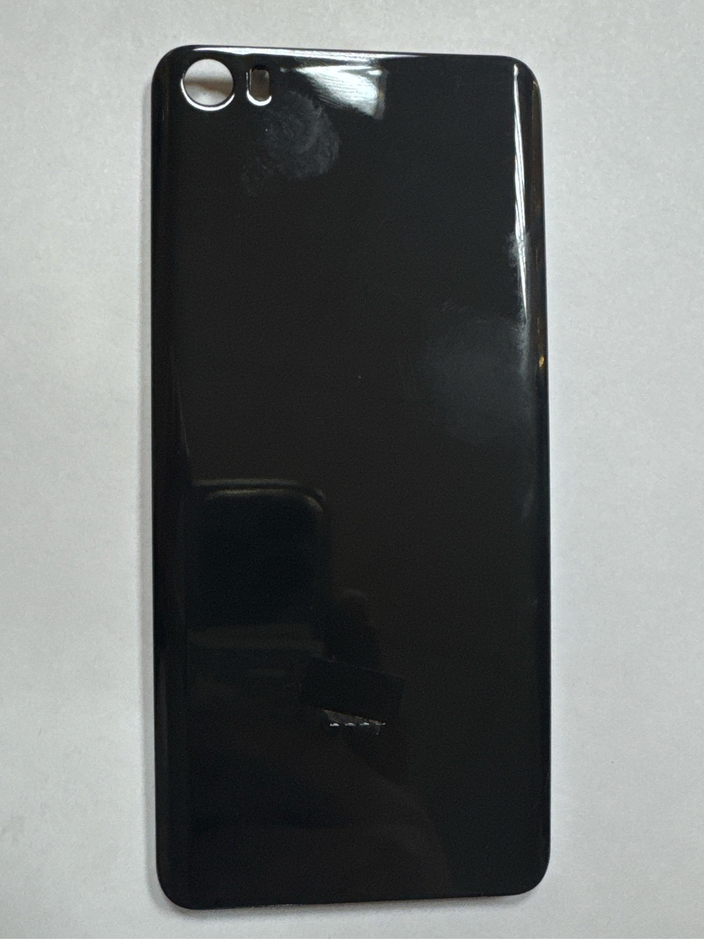 Задняя крышка для Xiaomi Mi 5 Черный (стекло, без креплений)