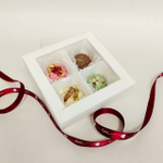 Конфеты из бельгийского шоколада ручной работы "Новогодние шары"