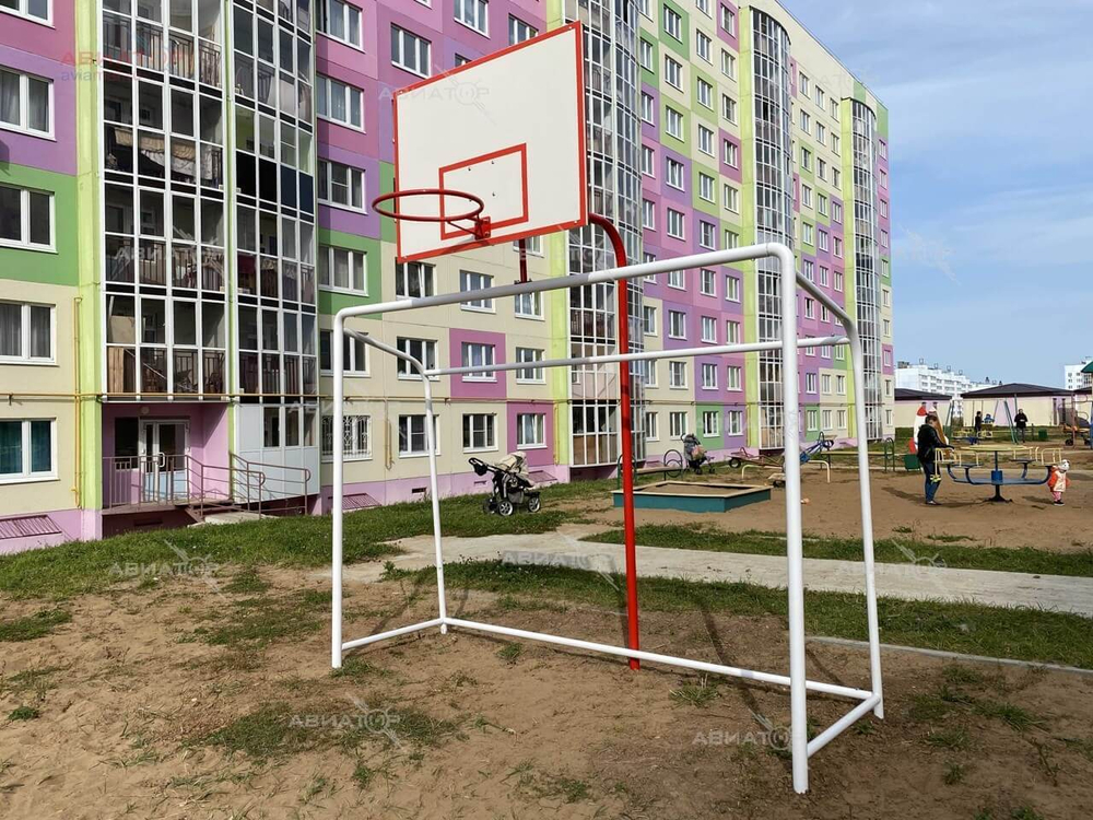 Ворота с баскетбольным щитом