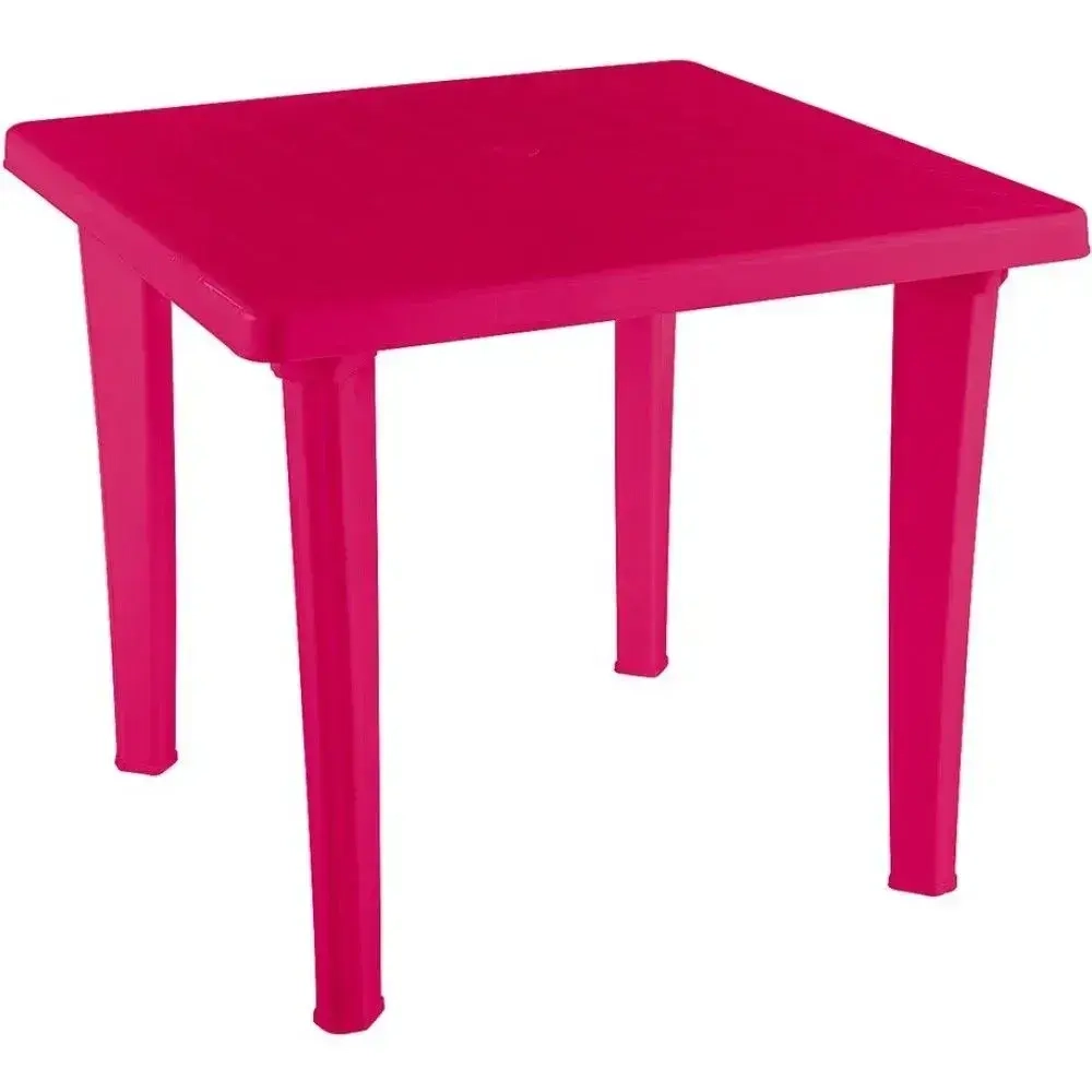 Стол квадратный фуксия 850х740мм