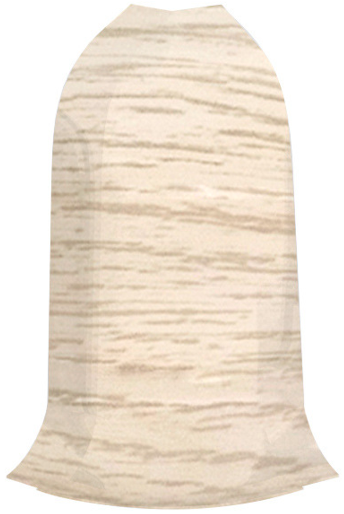 Угол наруж для плинтуса ПВХ + кроншт 58мм 2шт/уп 5814