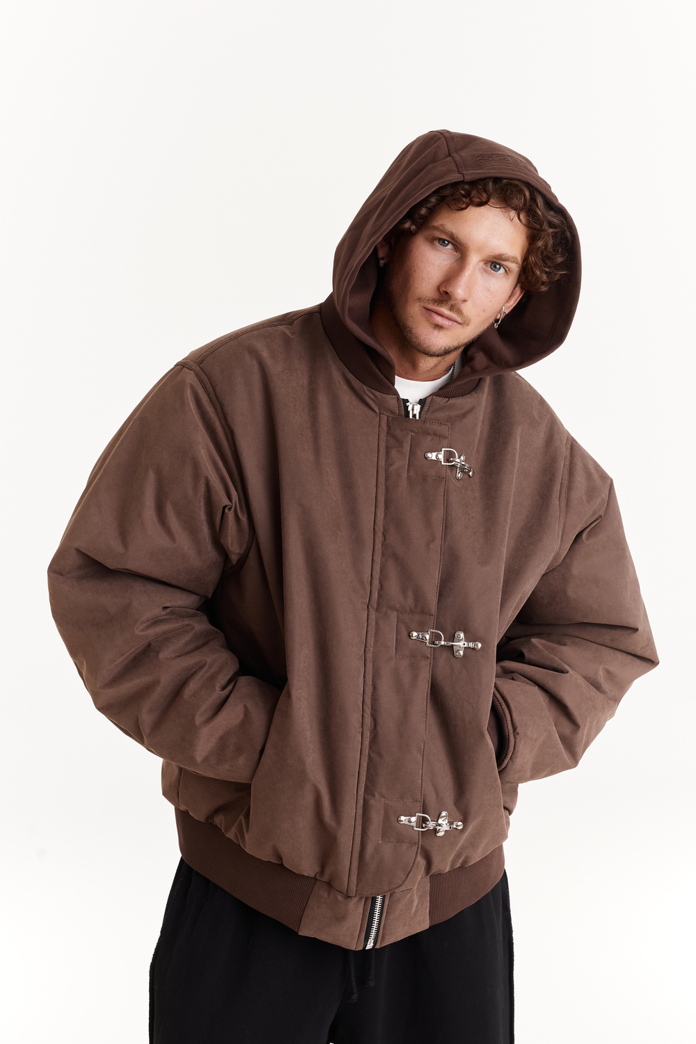 Бомбер Peach Brown Carabine