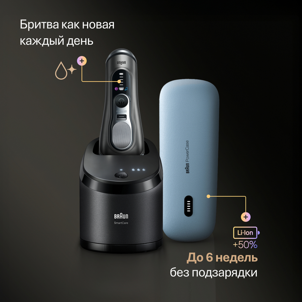 Электрическая бритва Braun Series 9 PRO+ 9675cc