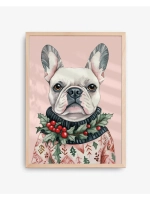 Постер новогодний 30х40 см интерьерный на стену