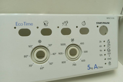 IWSC5105 кт130 Лицевая панель для стиральной машины Indesit IWSC5105 б/у