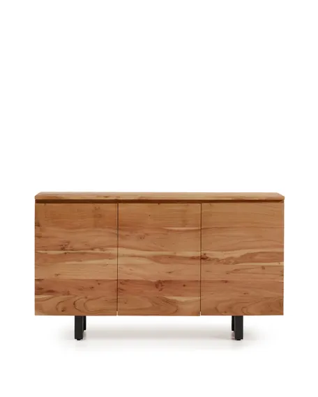 Сервант Uxue из массива акации с беленой отделкой 150 x 88