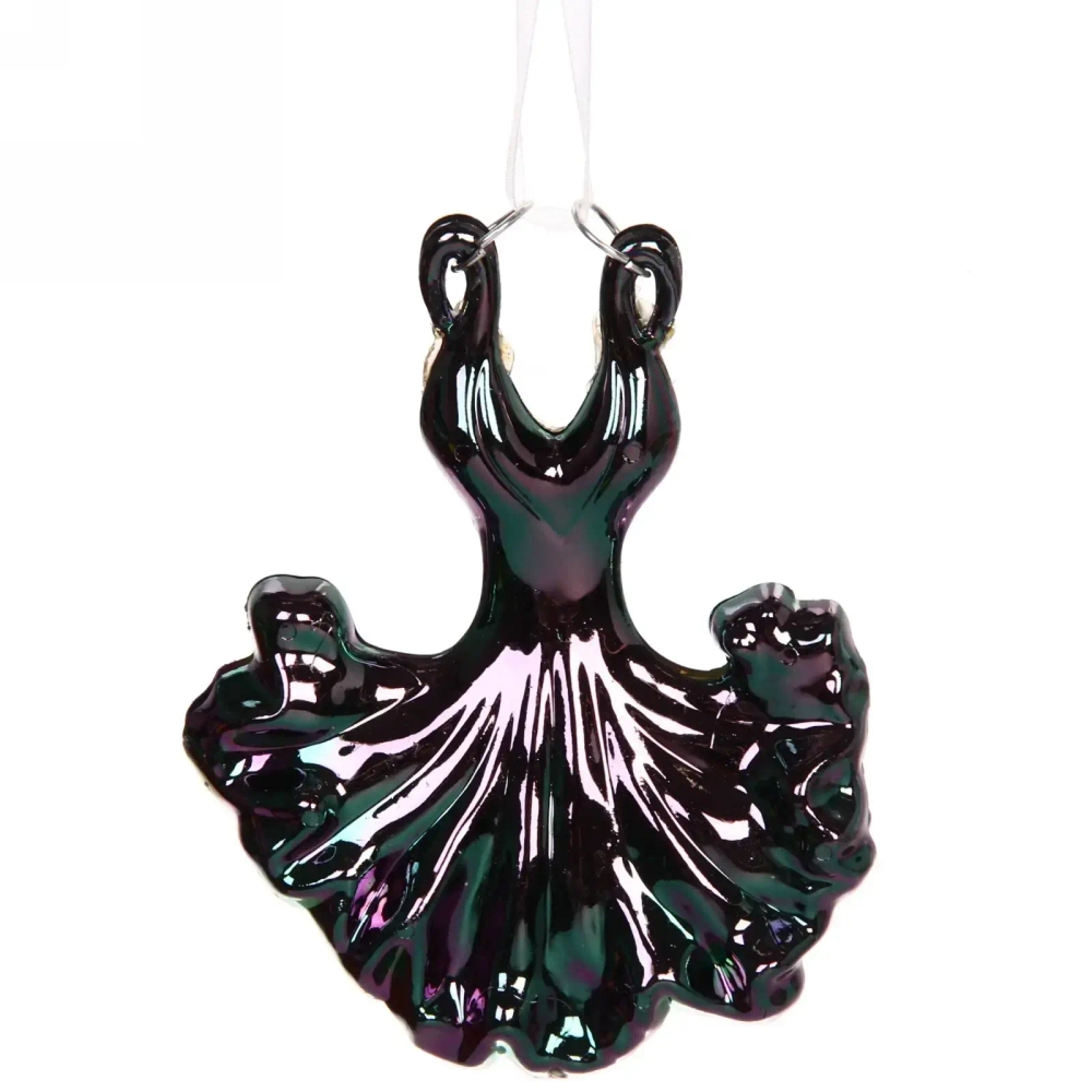 Подвеска «Платье нарядное» 10 см, хамелеон