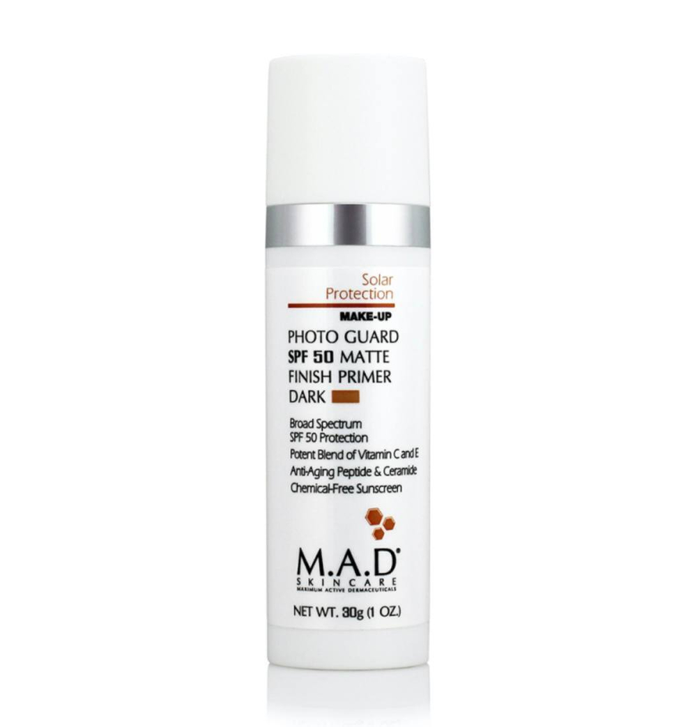 M.A.D Photo Guard SPF 50 Matte Finish Primer — Dark