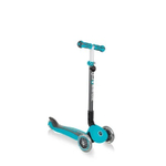 Самокат Globber Go Up Deluxe Play Lights бирюзовый