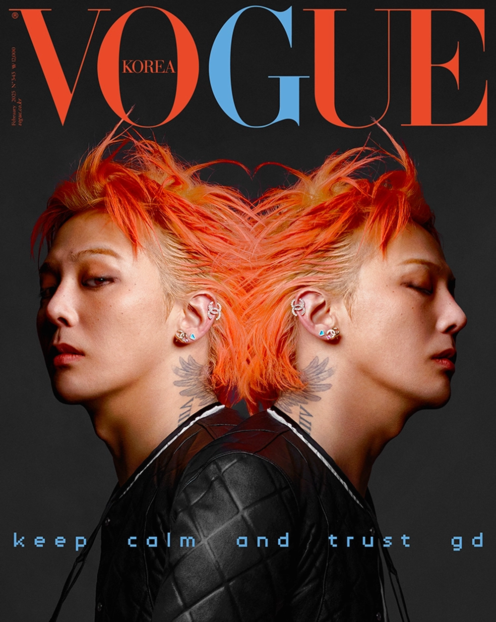 Журнал VOGUE - 2025. 02 [Обложка BIGBANG G-DRAGON]