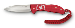 Нож перочинный Victorinox Evoke Alox (0.9415.D20) 136мм 4функц. красный подар.коробка