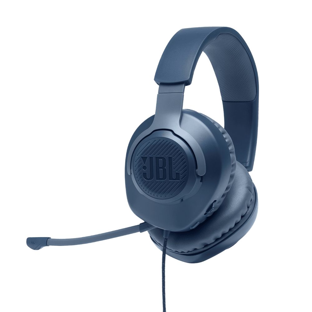 Проводная игровая гарнитура JBL Quantum 100 Blue - 2