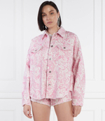 Джинсовая куртка Liu Jo - розовый(UA4243 T4437)