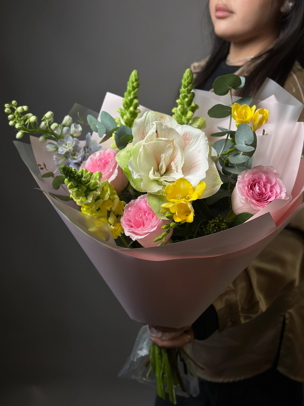 Сборный букет «Лунный секрет»