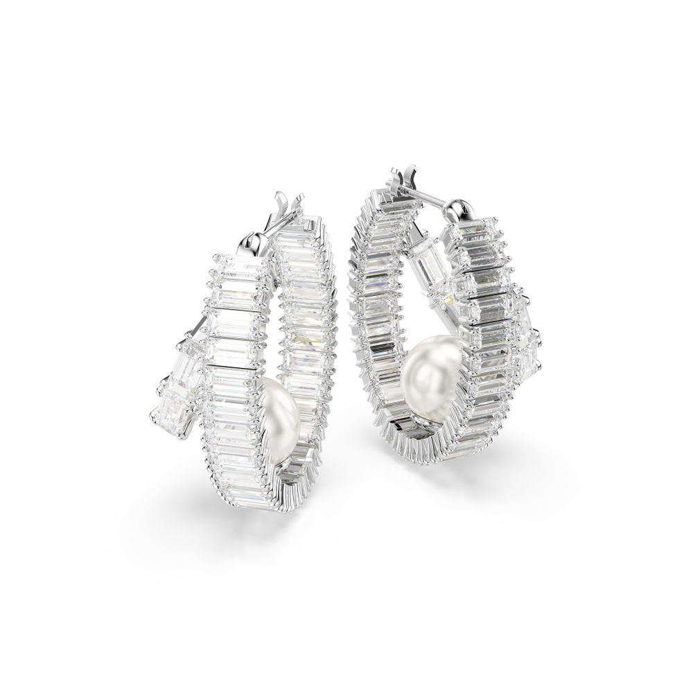 SS25 CAPSULE:PE PRL HOOP WHI/RHS