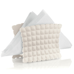 Салфетница tiffany, молочно-белая