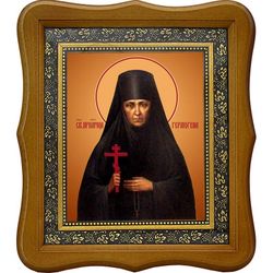 Гермогена Кадомцева, преподобномученица, монахиня. Икона на холсте.