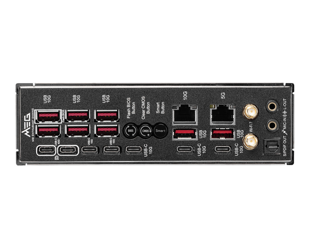 Материнская плата E-ATX MSI MEG X870E GODLIKE