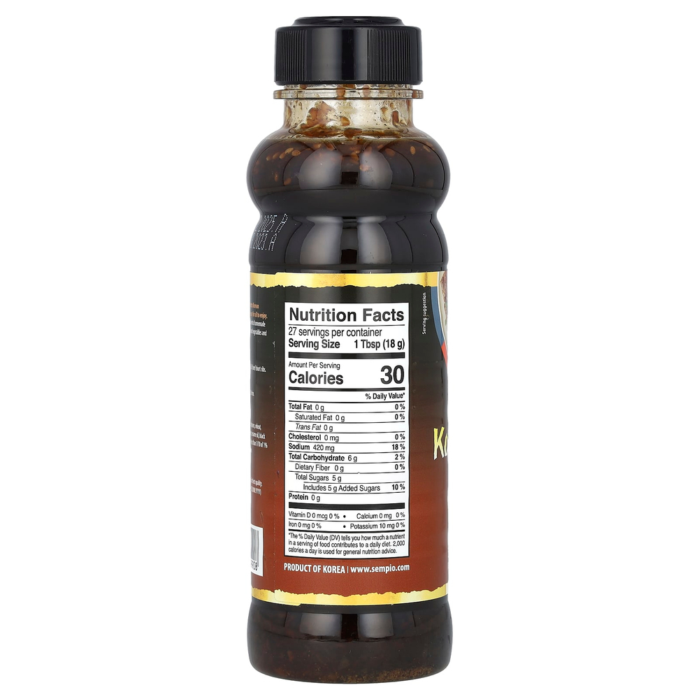 Sempio, корейское барбекю кальби, 500 г (17,63 унции)