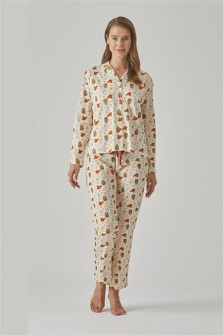RELAX MODE - Женская пижама с брюками - 10786