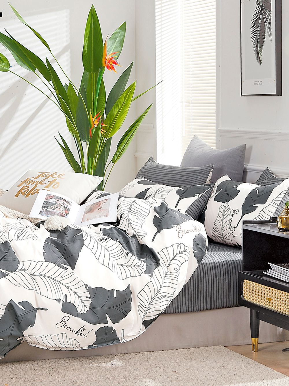 Комплект наволочек 2шт Milky Garden "Fern (компаньон)" 50х70 см