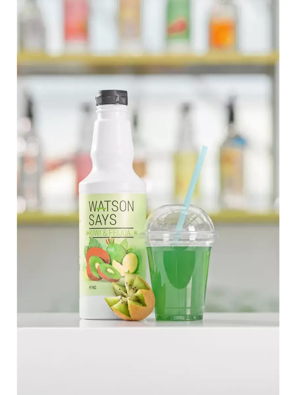 Основа для лимонадов и коктейлей WATSON SAYS Киви - Фейхоа 1кг