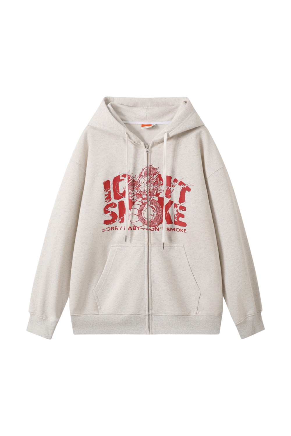 Худи DONSMOKE "Dragon Logo" Zip-Hoodie