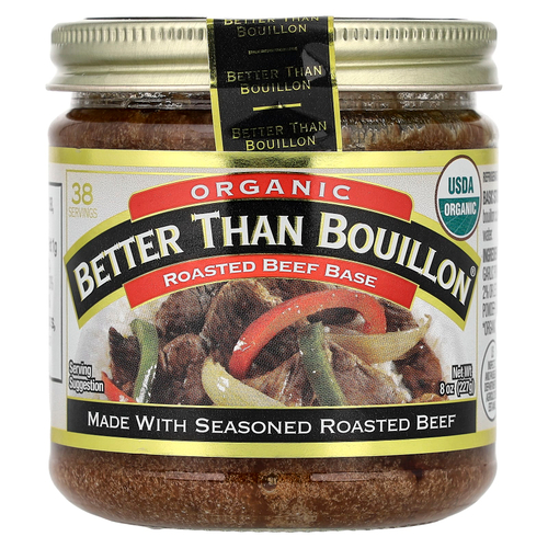 Better Than Bouillon, органическая жареная говядина, 227 г (8 унций)