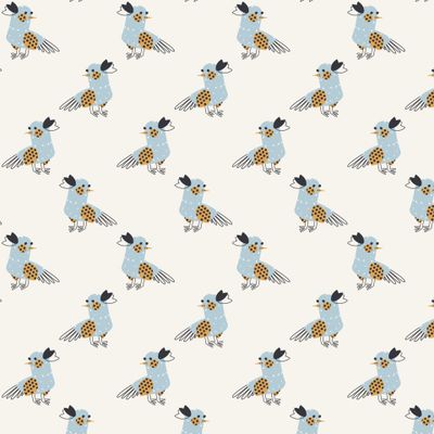 Принт с птицами