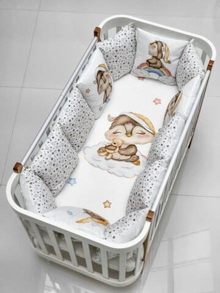 Детское постельное белье BUBO BABY "MILKY DREAMS" для новорожденных 17 предметов