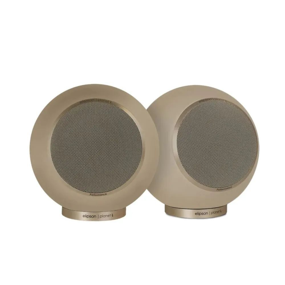 Полочная акустика Elipson Planet L PERFORMANCE 2.0 Dark Green/Gold