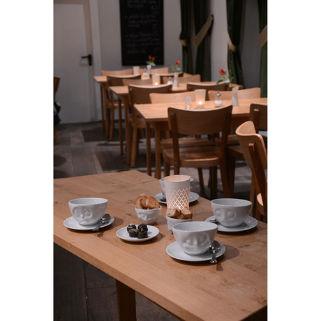 Чайная пара 200мл Tassen Oh please белая